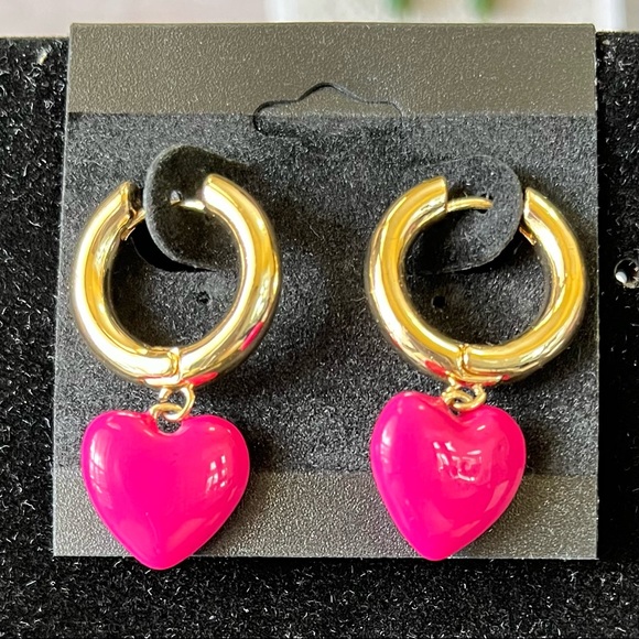 Baublebar Heart Hoop Earrings